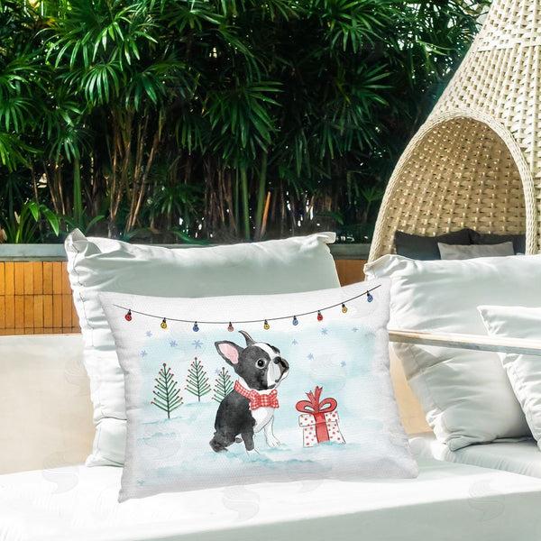 Stupell Industries Mollie B. | Snowy Boston Terrier