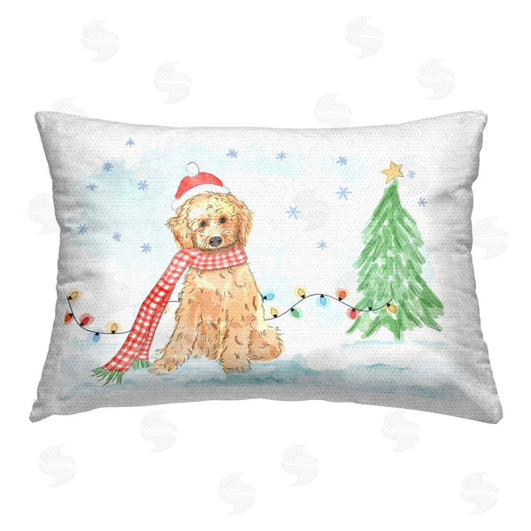 Stupell Industries Mollie B. | Snowy Dog Scenery
