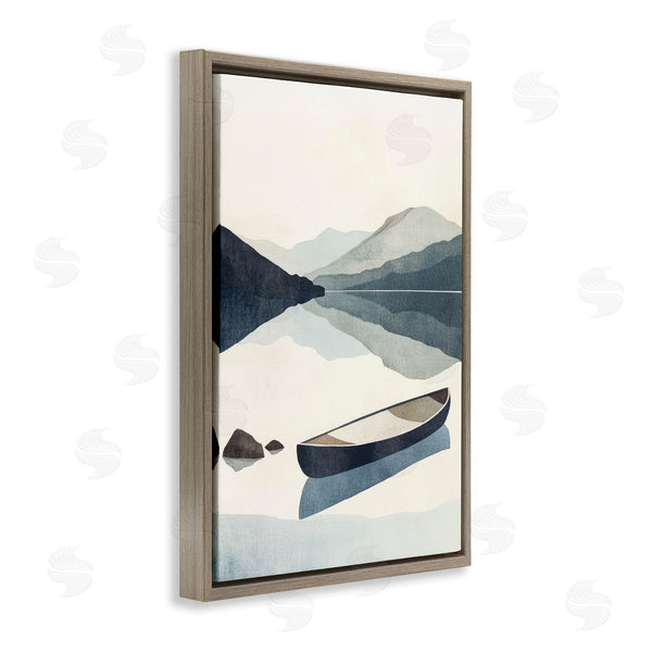 Stupell Industries Mona Grace | Silent Shore Canoe