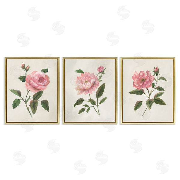 Stupell Industries Nan | Assorted Pink Flower Sprigs