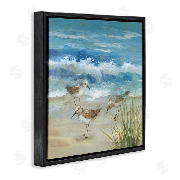 Stupell Industries Nan | Beach Sandpiper Gathering