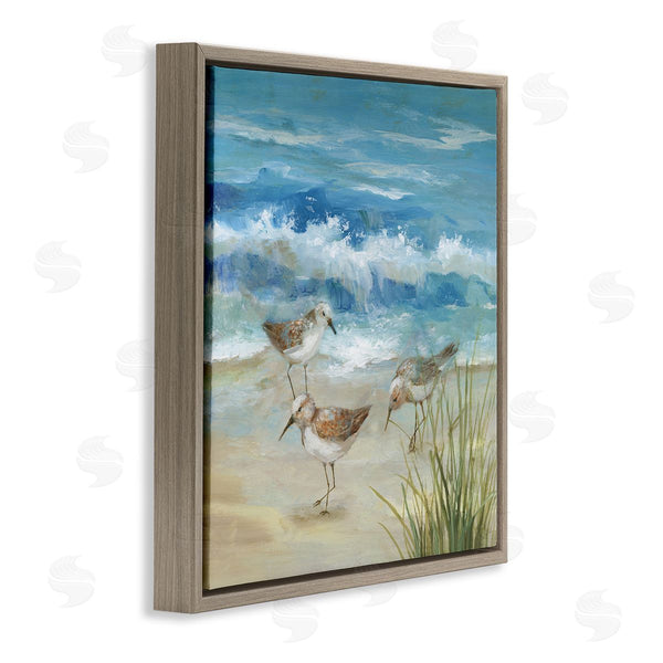 Stupell Industries Nan | Beach Sandpiper Gathering