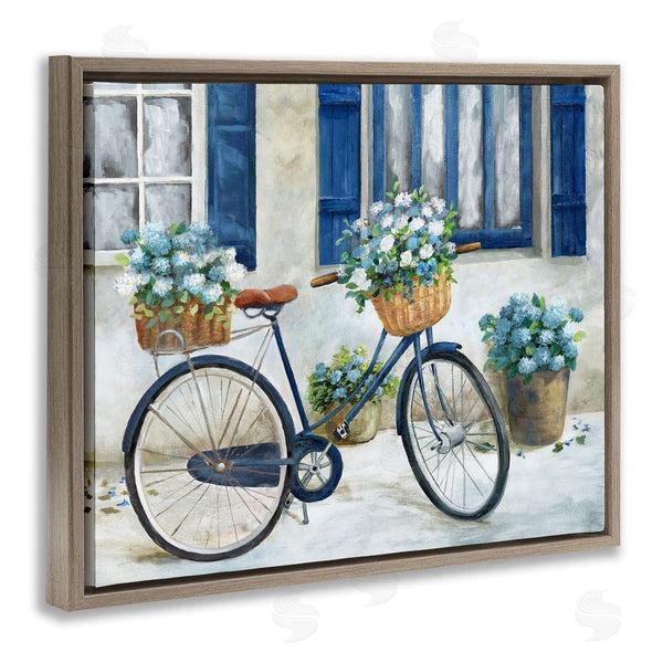 Stupell Industries Nan | Bicycle & Cottage Windows