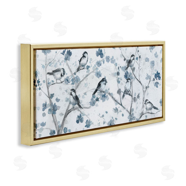 Stupell Industries Nan | Birds On Dappled Branches