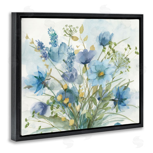 Stupell Industries Nan | Blue Toned Wild Flowers