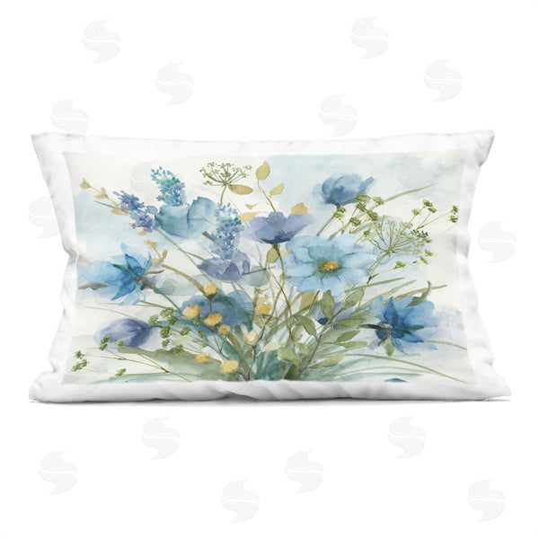 stupell industries Nan | Blue Toned Wild Flowers