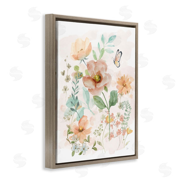 Stupell Industries Nan | Blush Cottage Blossoms