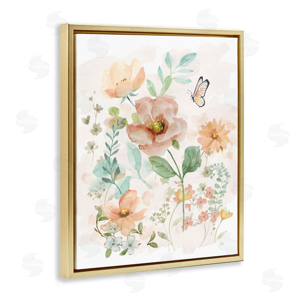 Stupell Industries Nan | Blush Cottage Blossoms