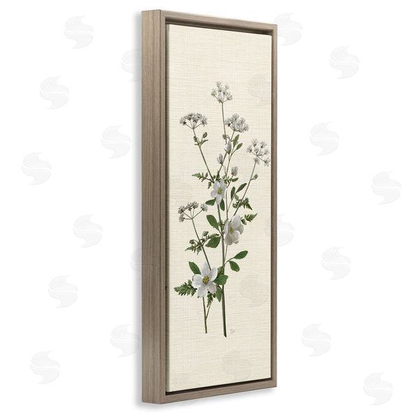 Stupell Industries Nan | Budding Floral Herbs Sprig