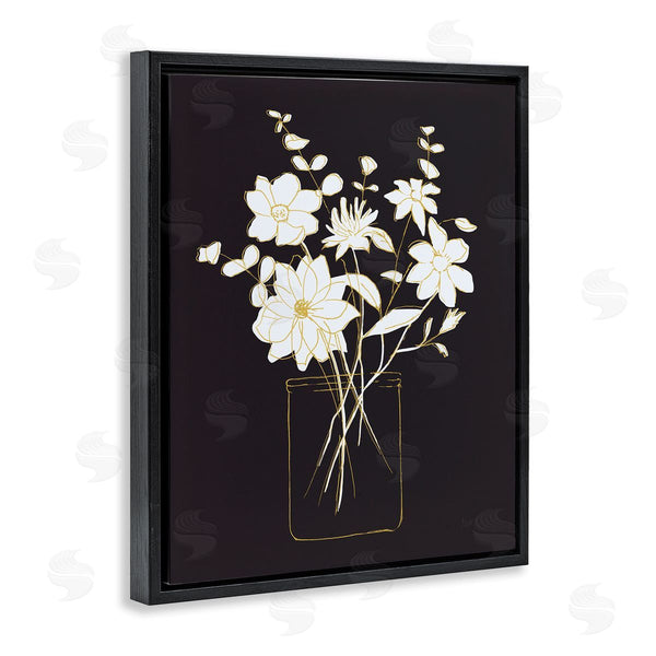 Stupell Industries Nan | Classy Jar Of Flowers