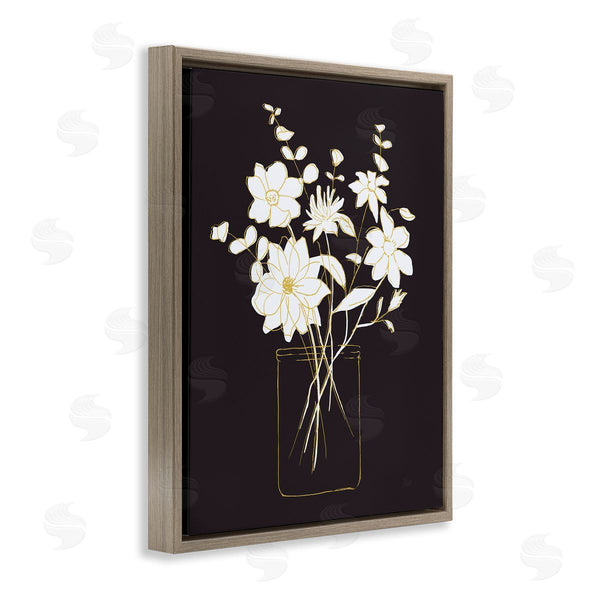 Stupell Industries Nan | Classy Jar Of Flowers