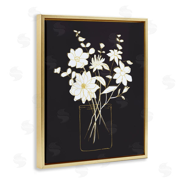 Stupell Industries Nan | Classy Jar Of Flowers