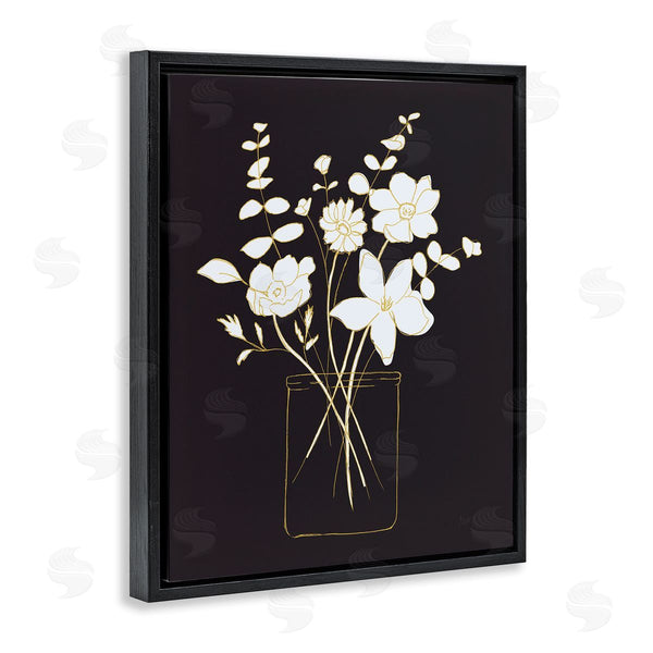 Stupell Industries Nan | Classy White Flowers
