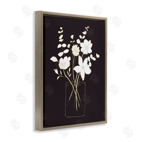 Stupell Industries Nan | Classy White Flowers