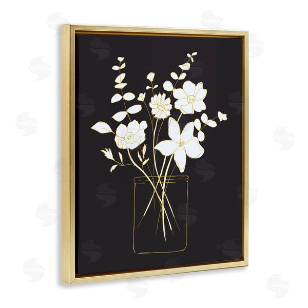Stupell Industries Nan | Classy White Flowers