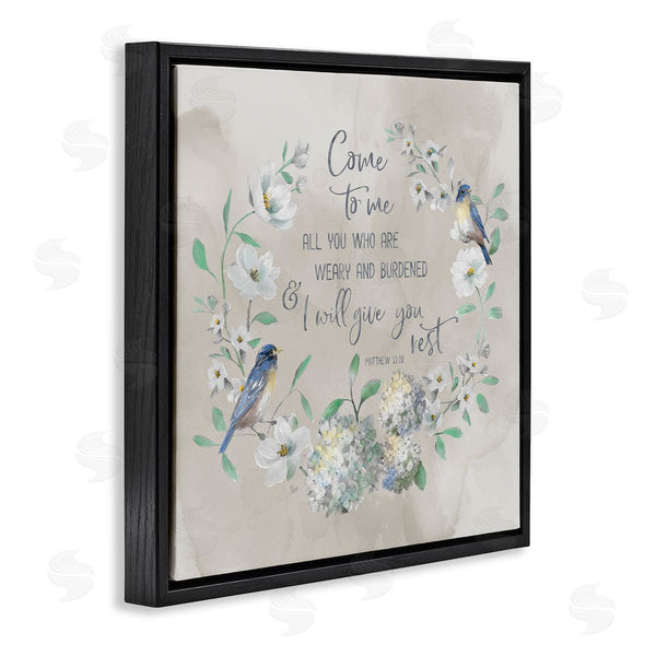 Stupell Industries Nan | Comforting Proverb & Wreath