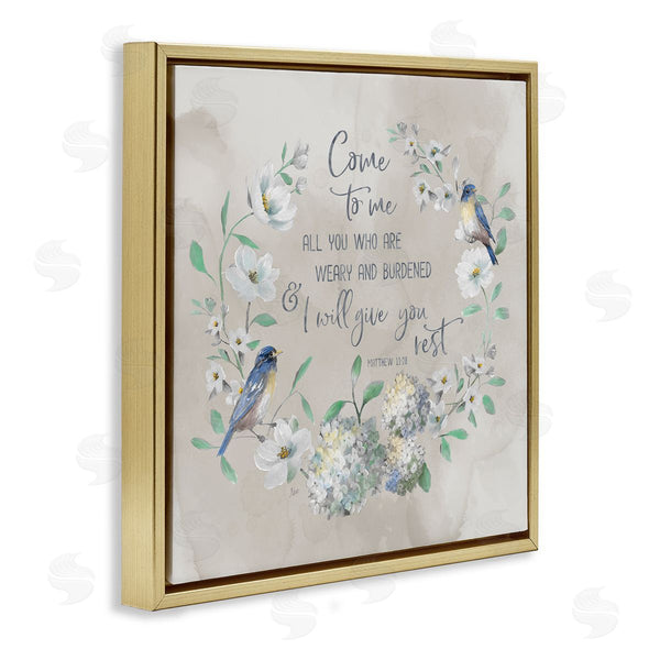 Stupell Industries Nan | Comforting Proverb & Wreath