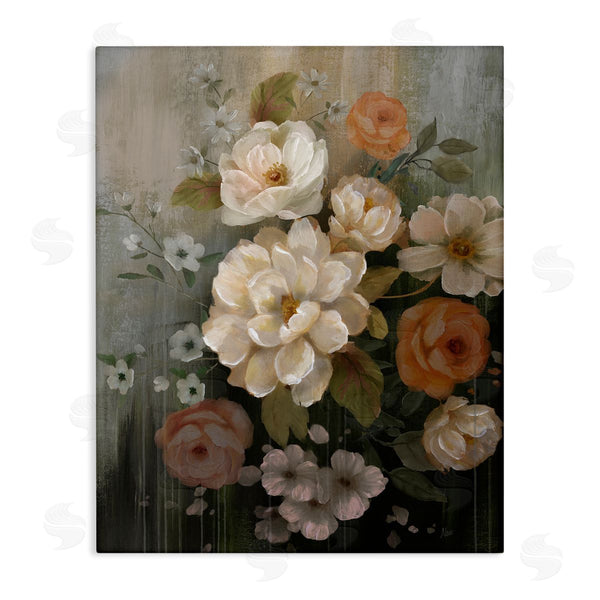 stupell industries Nan | Curled Blooms with Streaks