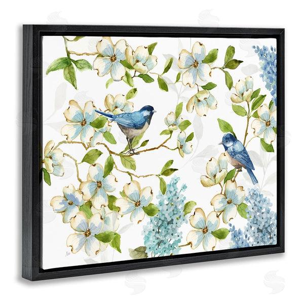 Stupell Industries Nan | Dogwood & Bluebirds Wall Art