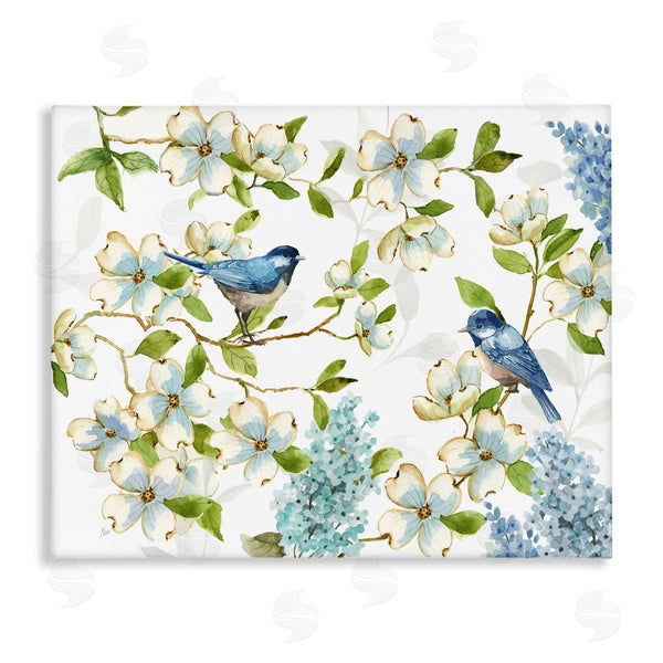 stupell industries Nan | Dogwood & Bluebirds Wall Art