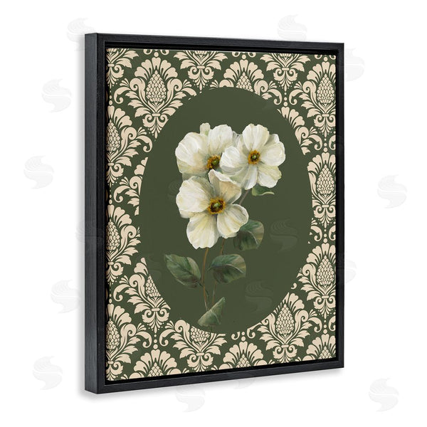 Stupell Industries Nan | Fancy Lace White Flowers