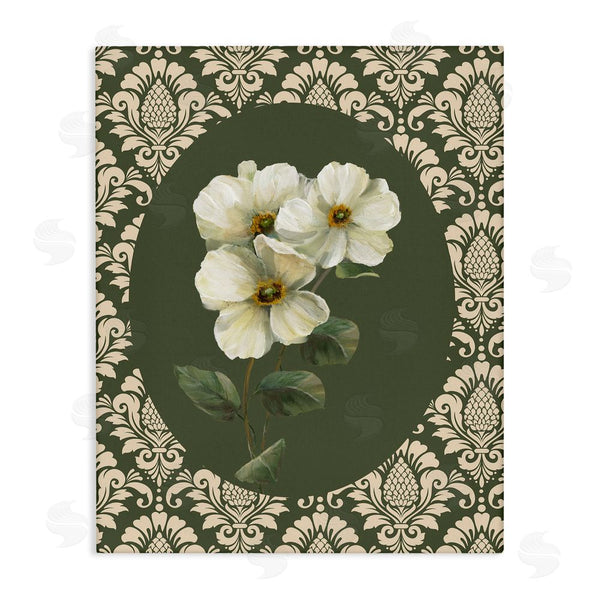 stupell industries Nan | Fancy Lace White Flowers