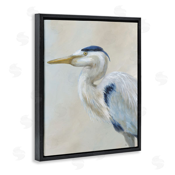 Stupell Industries Nan | Heron Looking Left Portrait