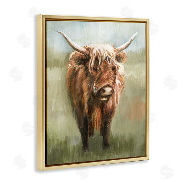 Stupell Industries Nan | Highland Cattle Painting