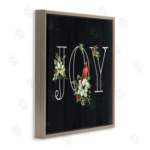 Stupell Industries Nan | Joy Letters With Florals