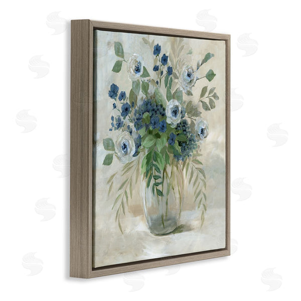 Stupell Industries Nan | Mixed Roses & Ferns Bouquet