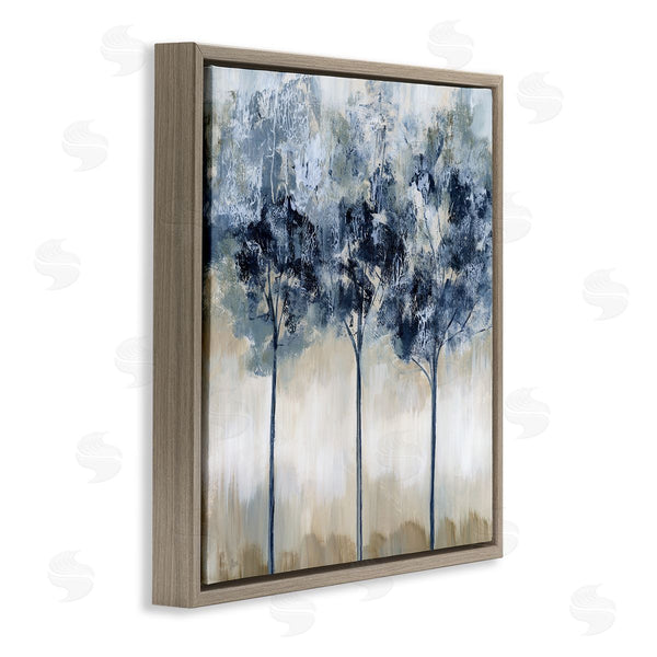 Stupell Industries Nan | Muted Tree Trio Abstract