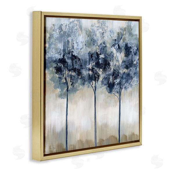 Stupell Industries Nan | Muted Tree Trio Abstract