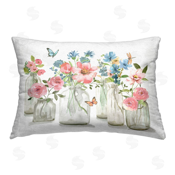 Stupell Industries Nan | Pink & Blue Florals