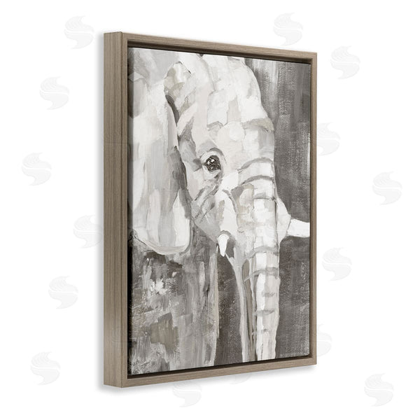 Stupell Industries Nan | Rustic Abstract Elephant