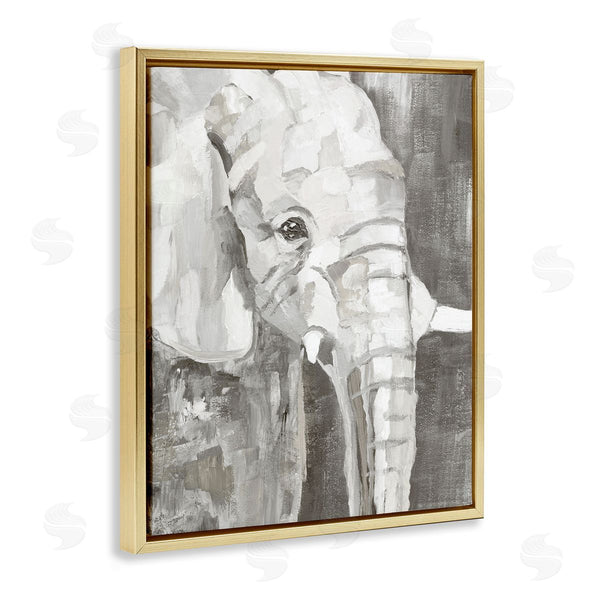 Stupell Industries Nan | Rustic Abstract Elephant