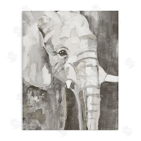 stupell industries Nan | Rustic Abstract Elephant