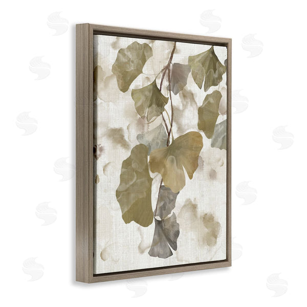 Stupell Industries Nan | Rustic Ginkgo Leaves