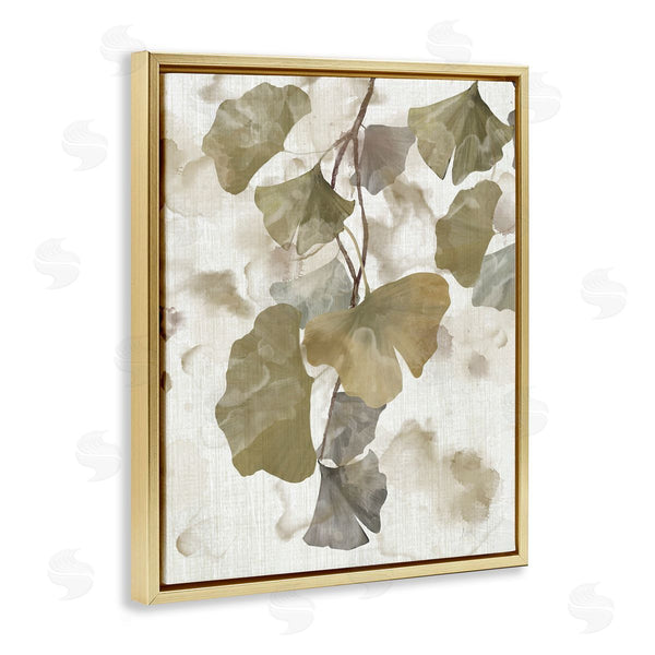 Stupell Industries Nan | Rustic Ginkgo Leaves