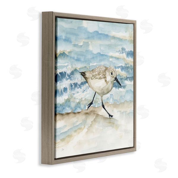 Stupell Industries Nan | Sandpiper Striding Shore
