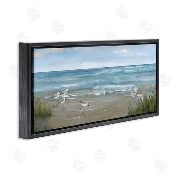 Stupell Industries Nan | Sandpiper View From Beach