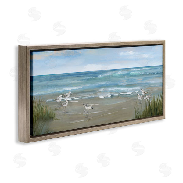 Stupell Industries Nan | Sandpiper View On Beach