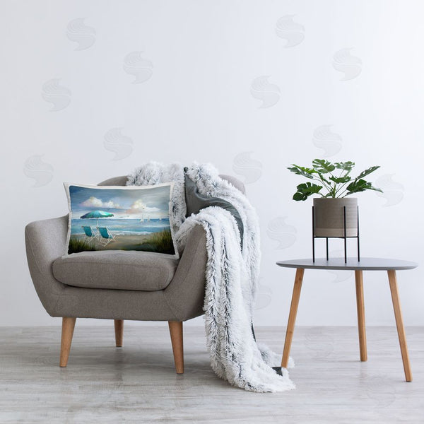 Stupell Industries Nan | Seagulls Over Calm Beach
