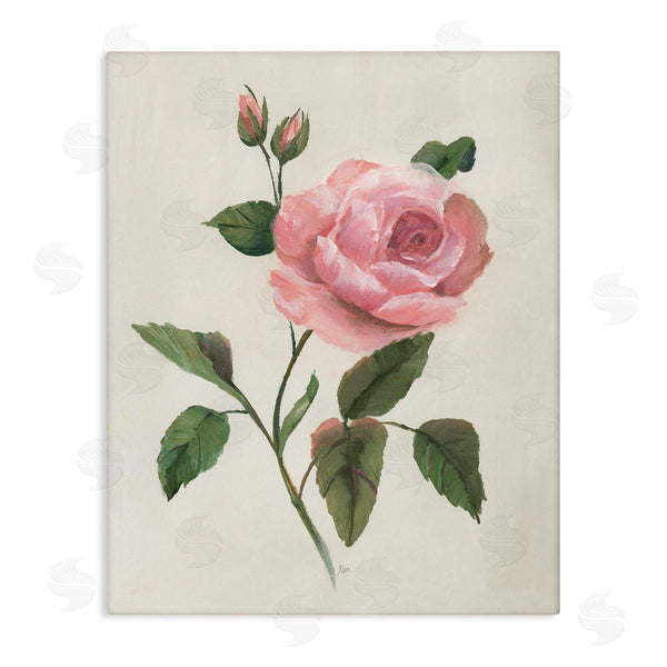 stupell industries Nan | Single Pink Rose Sprig