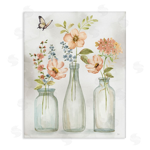 stupell industries Nan | Soft Pink Flower Vases