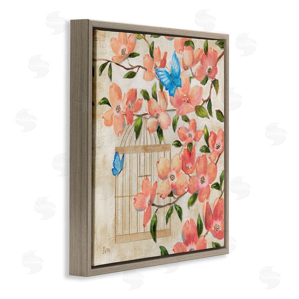 Stupell Industries Nan | Spring Fling Red Blossoms