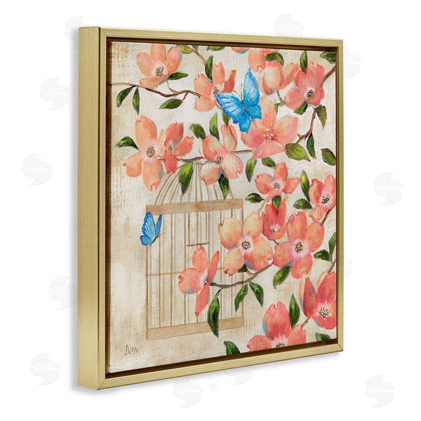 Stupell Industries Nan | Spring Fling Red Blossoms