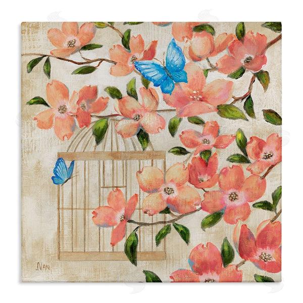 stupell industries Nan | Spring Fling Red Blossoms