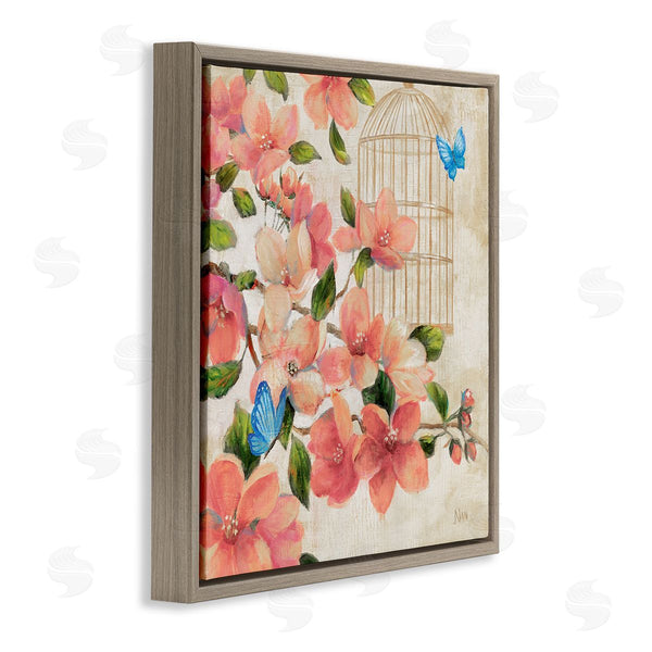 Stupell Industries Nan | Spring Fling Red Flowers