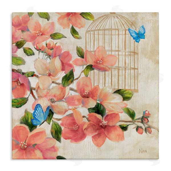 stupell industries Nan | Spring Fling Red Flowers