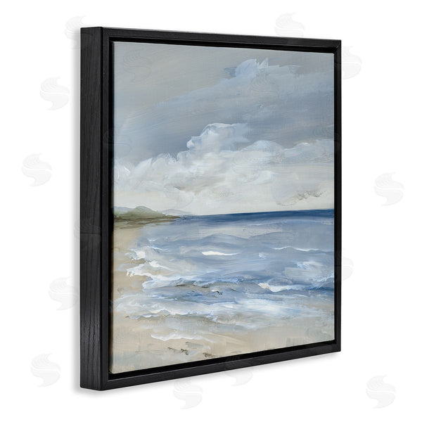 Stupell Industries Nan | Stormy Beach Landscape